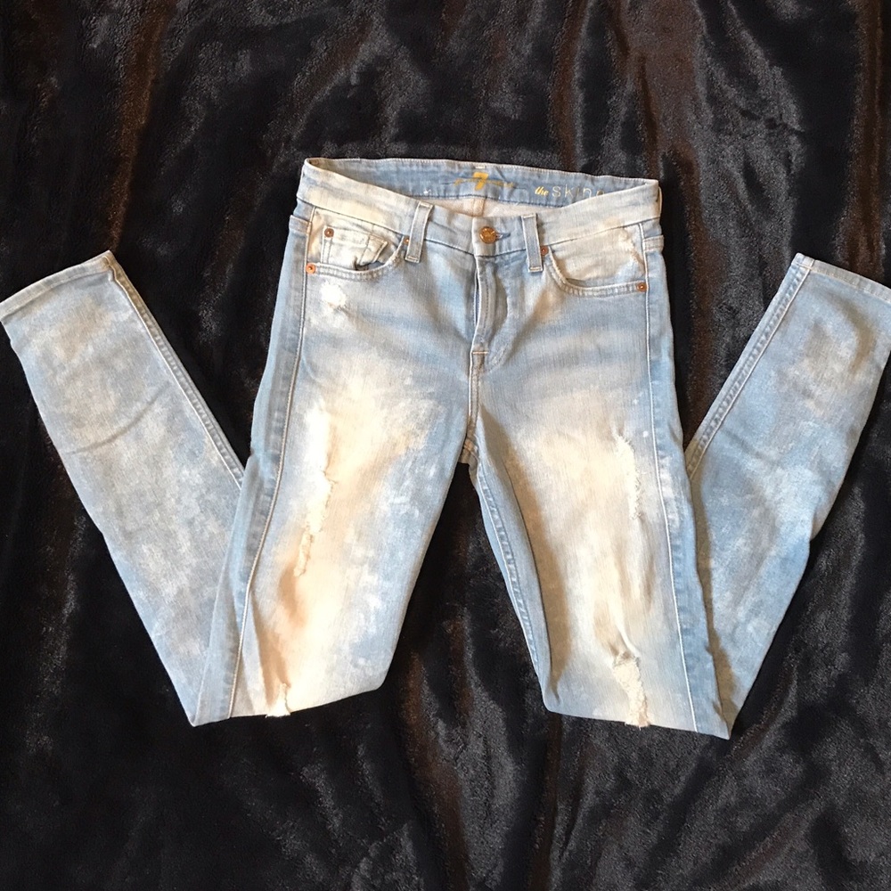 7 For All Mankind The Skinny Jeans