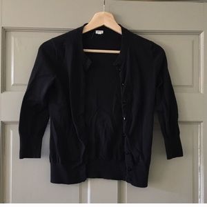 Black J-Crew Cardigan