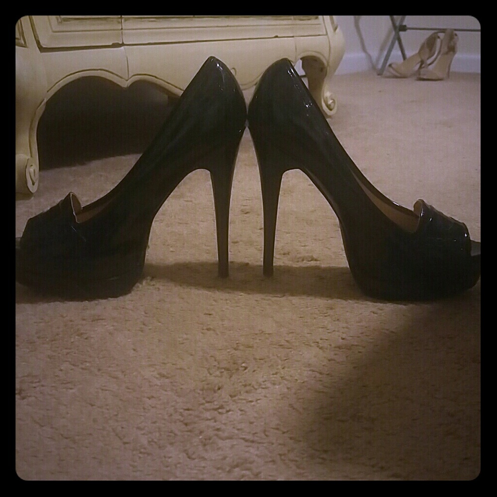 Penny loafer approx 5 inch stilletos