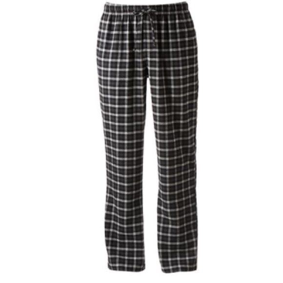 Apt 9 Mens Plaid Flannel Lounge Pants 