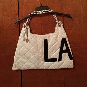 LA Faux Patent leather bag