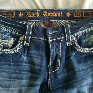 Rock Revival Cerilyn mid-rise boot stretch jeans