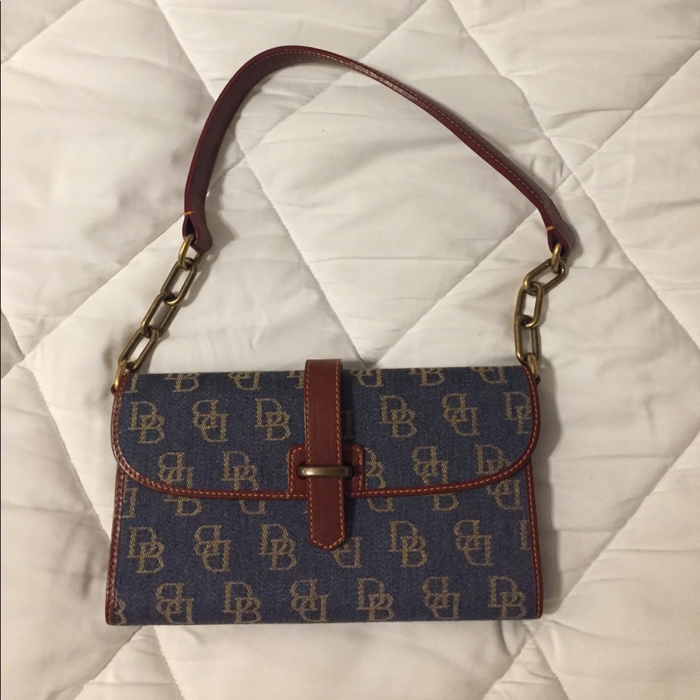 Clutch wallet with small strap, never used