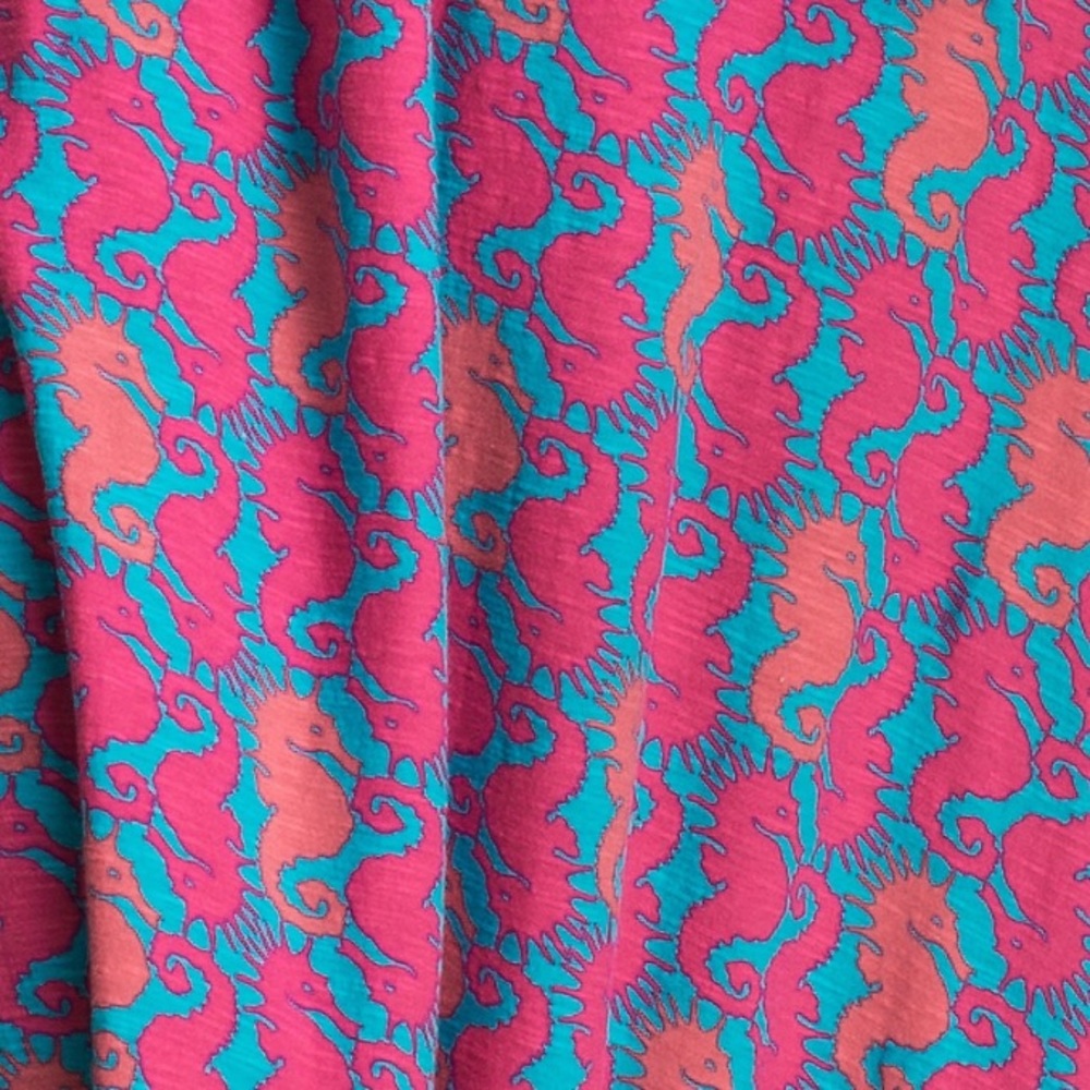 Lilly Pulitzer Seahorse Long Maxi Dress - Picture 2 of 6