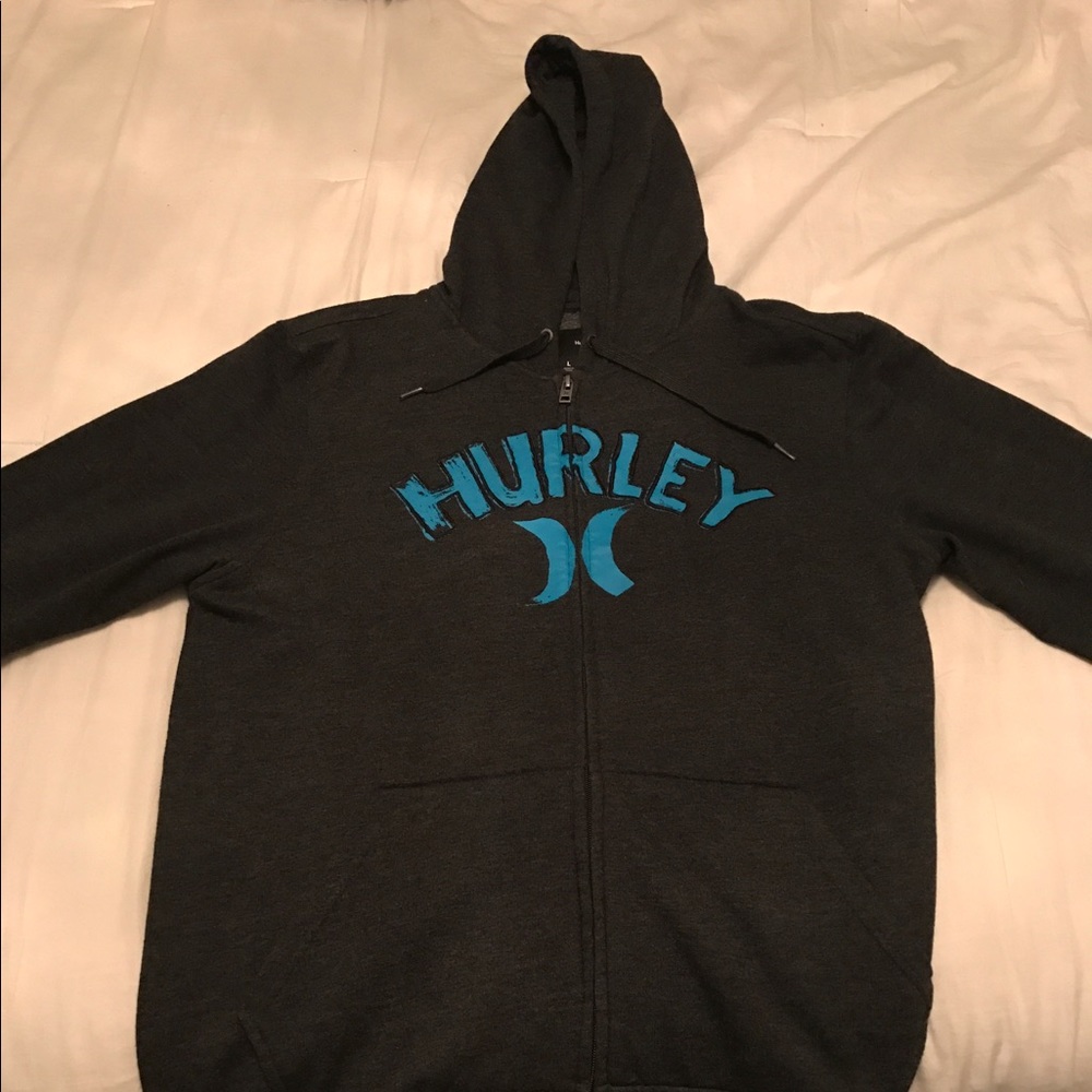 Hurley zip up sweatshirt