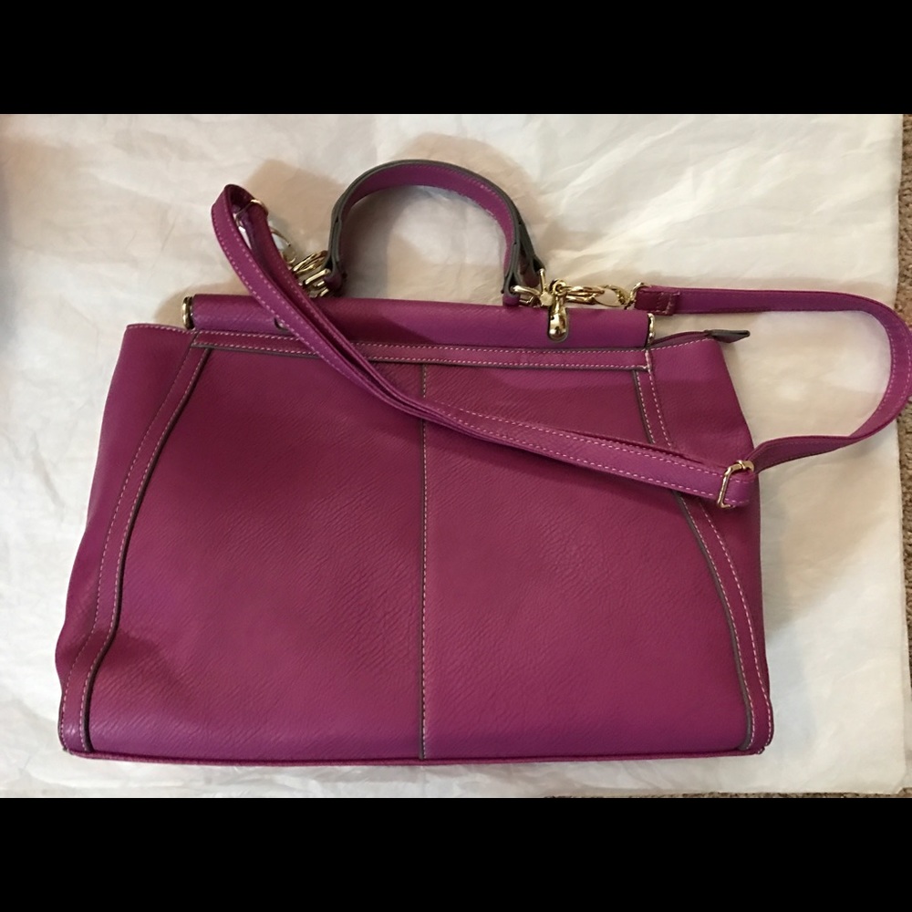 Pink / white satchel  , selling each for 25 NWT