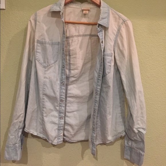 Denim Button Up - Picture 1 of 1