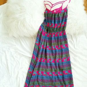 Elephant maxi dress