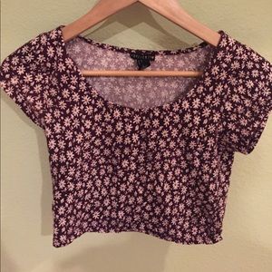 Floral Crop Top