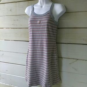 D9- Stussy Sexy Casual Striped Body Hugging Dress
