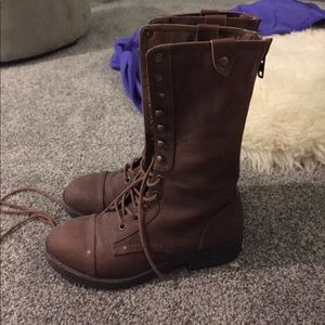 Madden girl combat boots