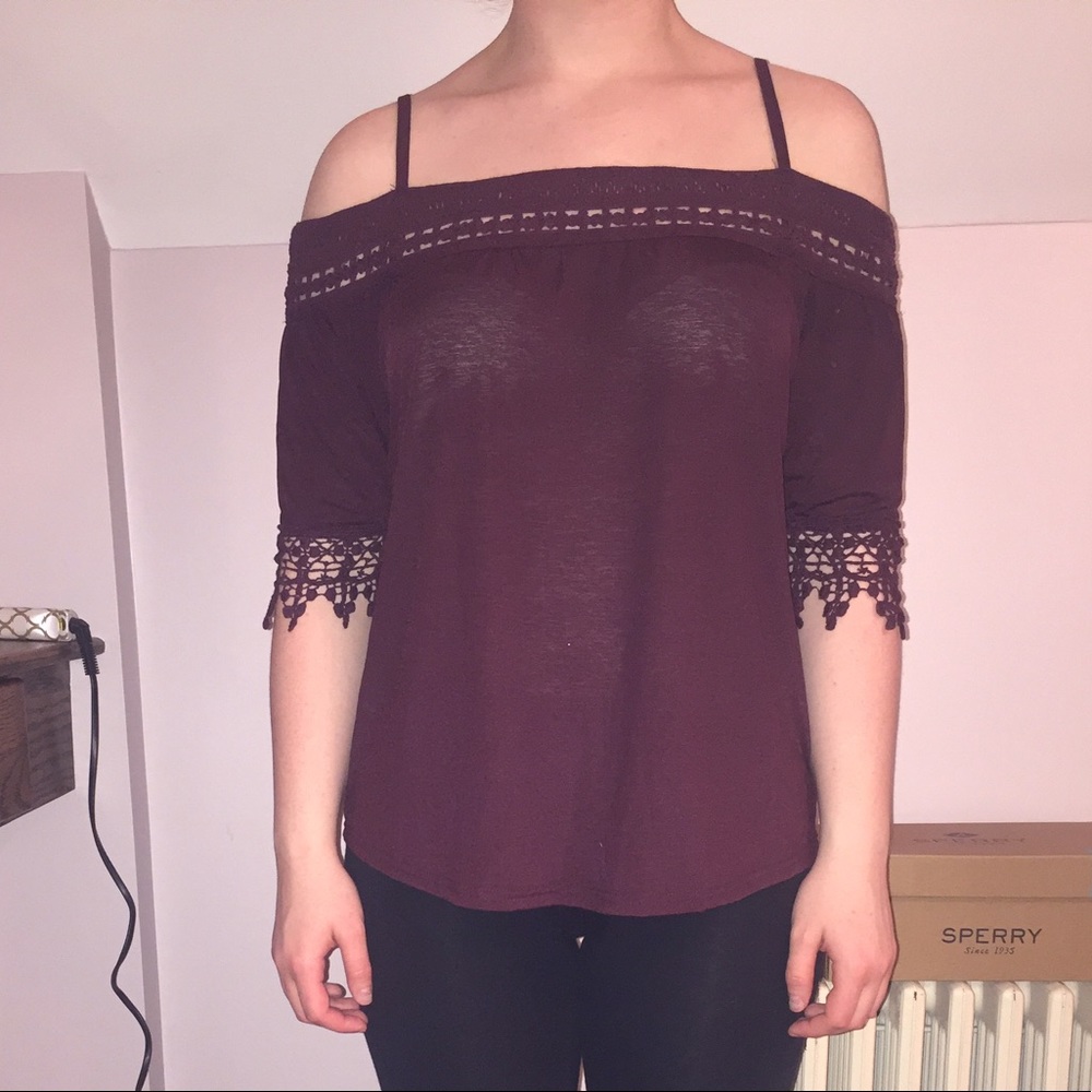 Off the shoulder blouse