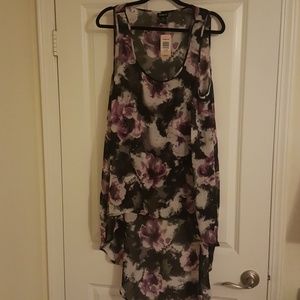 Torrid Hi-lo Chiffon Tank