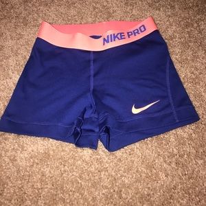 Nike pro shorts