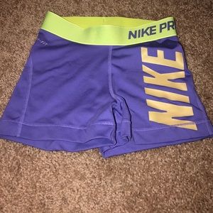 Nike pro shorts