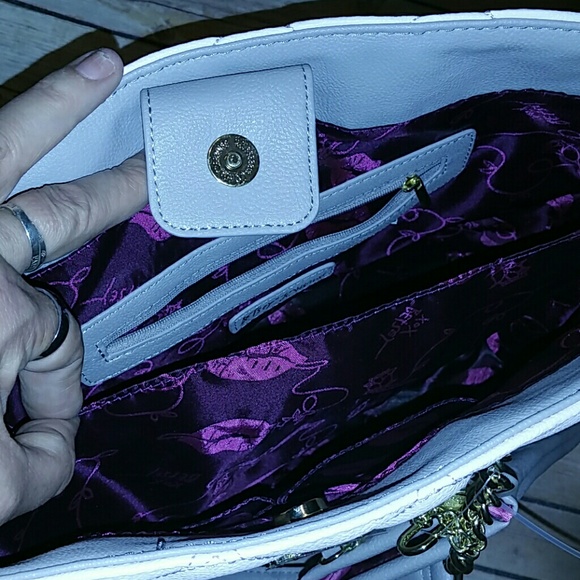 NWT BETSEY JOHNSON BLUSH 2PC LARGE PURSE - Picture 2 of 4