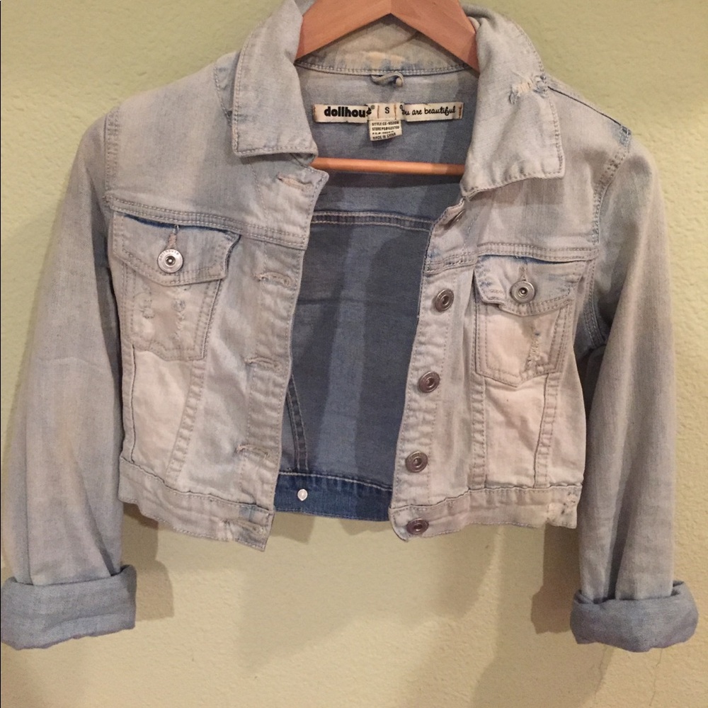 Cropped Denim Jacket