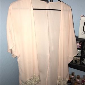 Baby pink Kimono