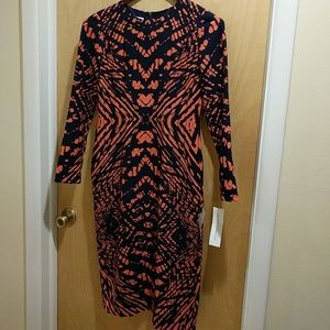 NWT Maggy London Long Sleeved Dress
