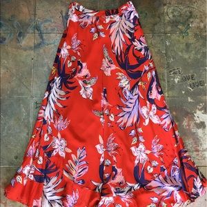 Free people maxi skirt