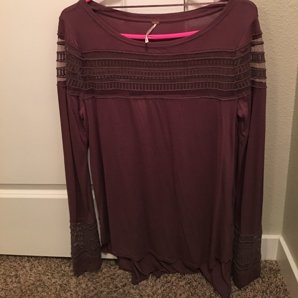 Free People Long Sleeve Top