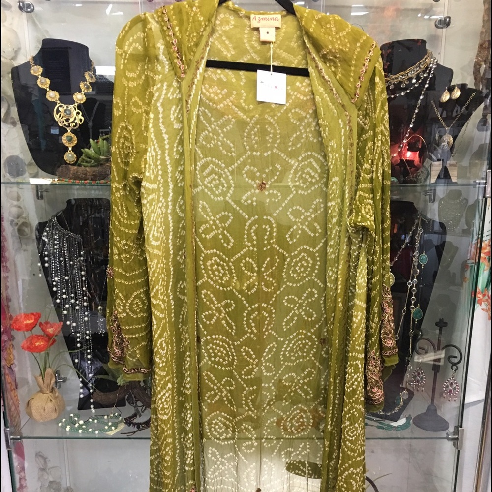 Beaded Moroccan kimono