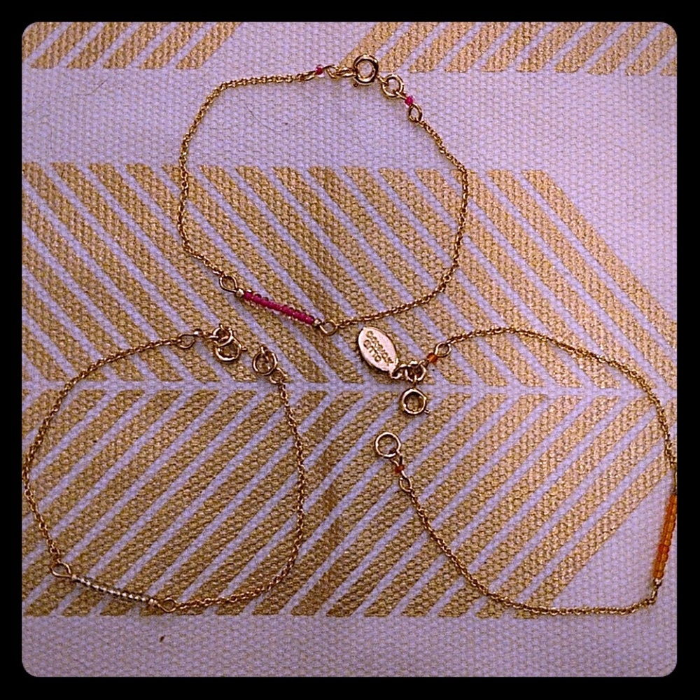 Three beautiful layering Bracelets
