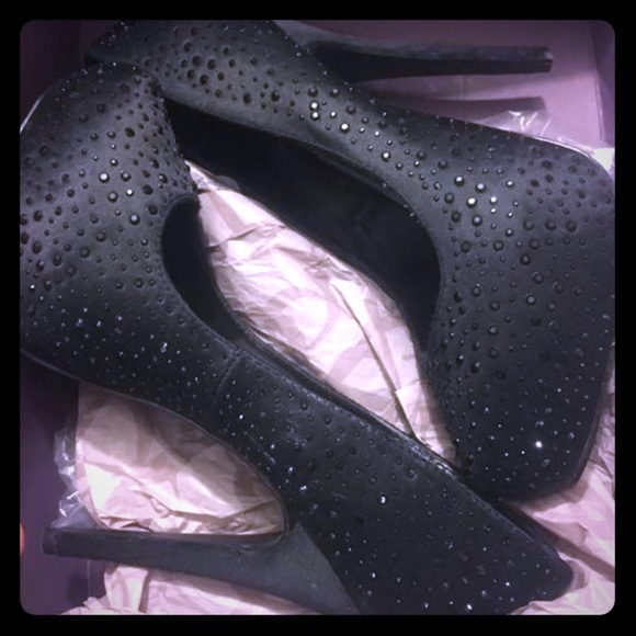Bakers Rhinestone Heels - Picture 1 of 1