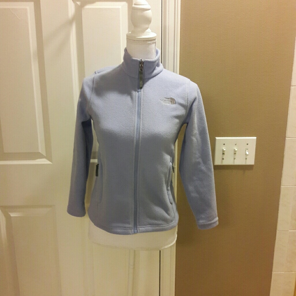 Girl' s The North Face Fleece Jacket  ; M (10-12)