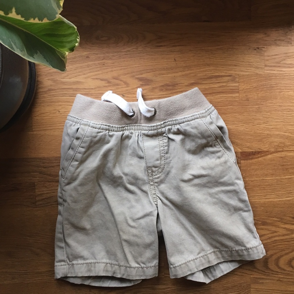 Khaki shorts for toddler