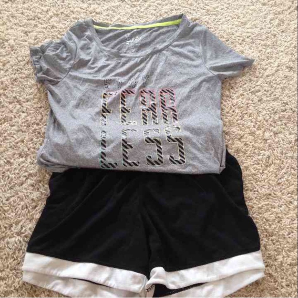 T-Shirt and shorts combo