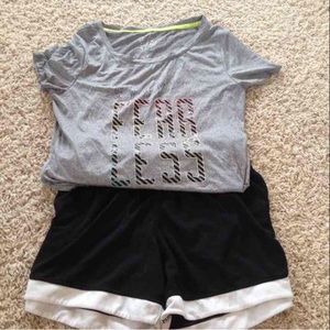 T-Shirt and shorts combo