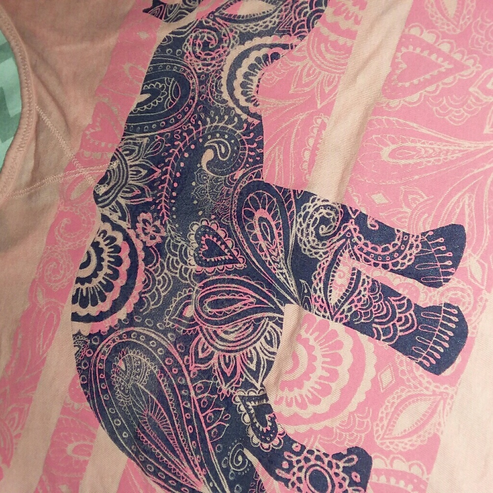 Cute elephant top
