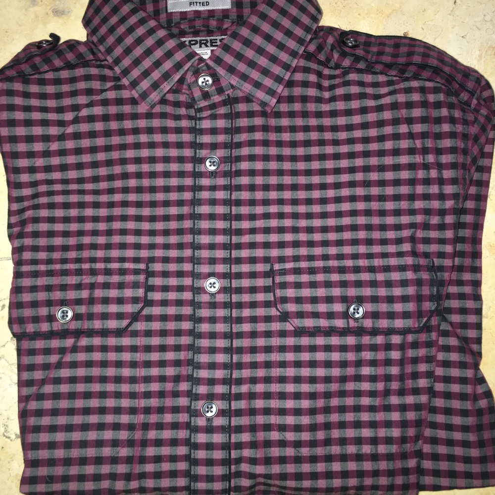 Express fitted button down.