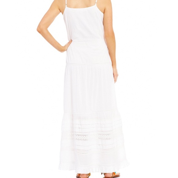 🌺🌴HPX3🌴🌺Chelsea & Violet white summer dress - Picture 3 of 5