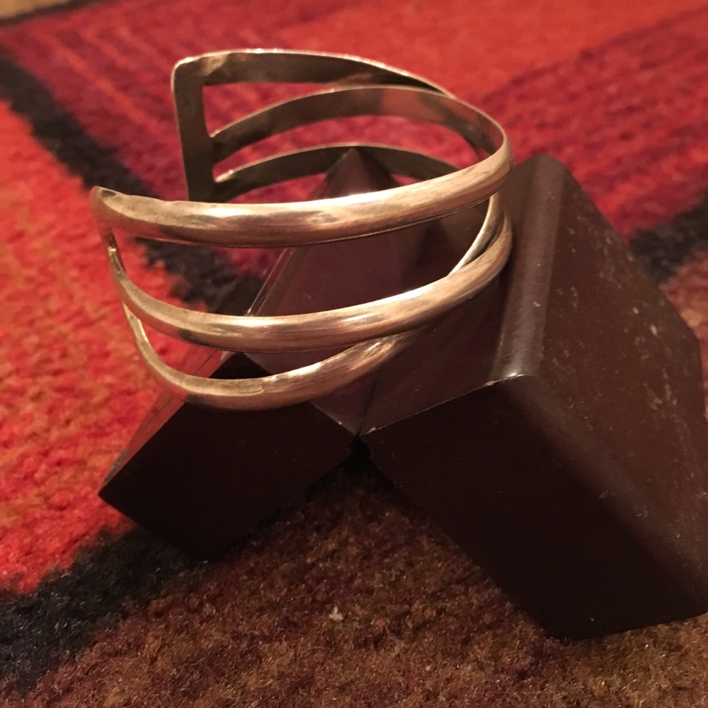 Authentic silver bangle