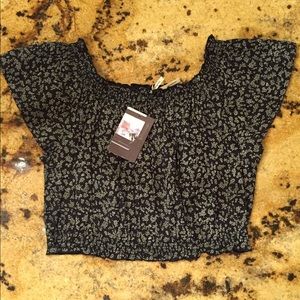 Urban Outfitters - Floral Crop Top
