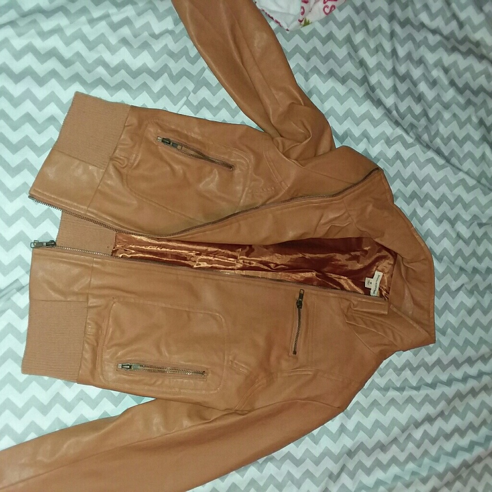 Leather jacket