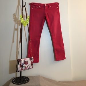 NEW True Religion Low Rise Capri