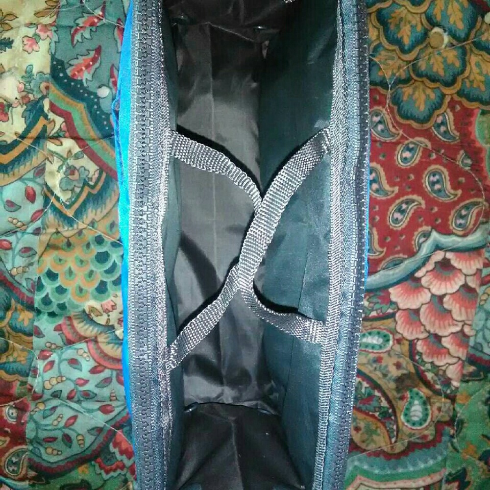 Space saver for purse/make up bag
