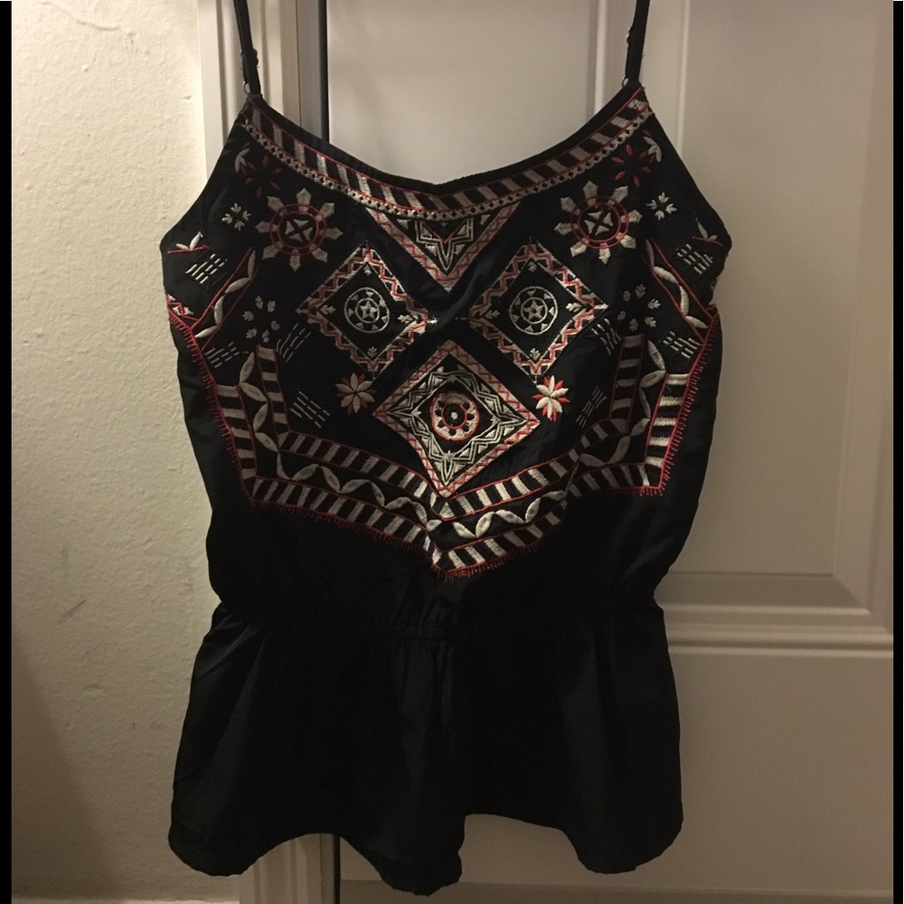 NWT Abercrombie@Fitch XS Sleeveless Blue Top