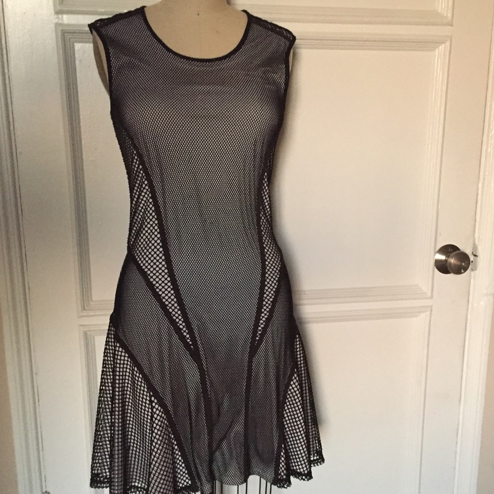 Fishnet dress