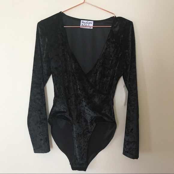 Madison & Berkley (Nordstrom) - Velvet Bodysuit - Picture 2 of 4