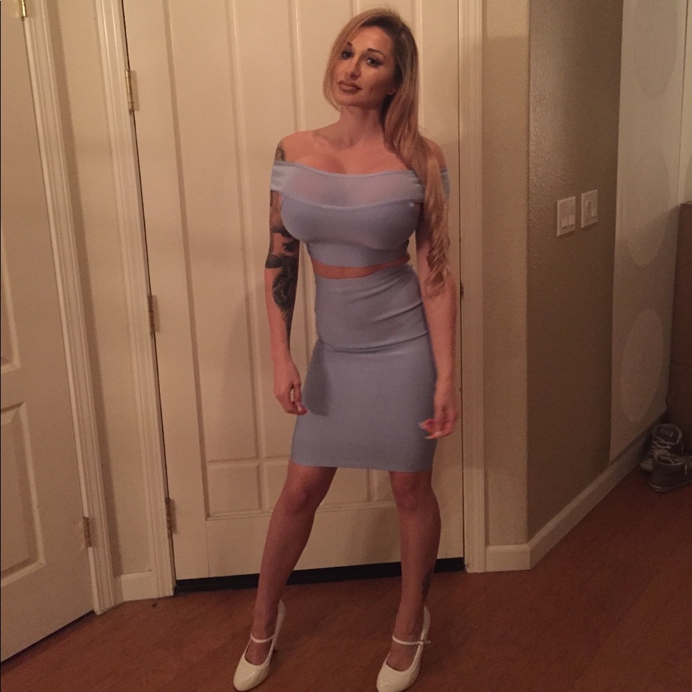 2 piece dress
