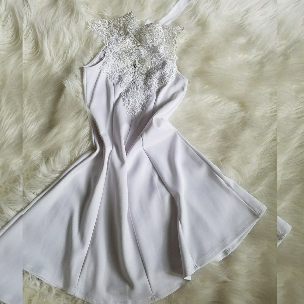White dress