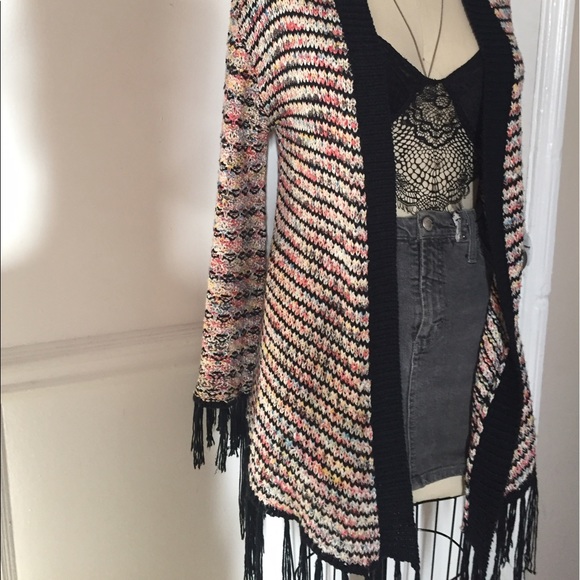 Kimono like knit sweater - Picture 7 of 8