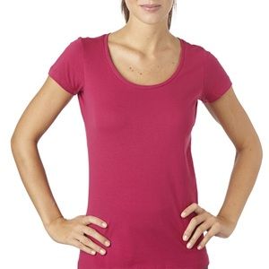 Organic PACT Large Scoop Neck Tee