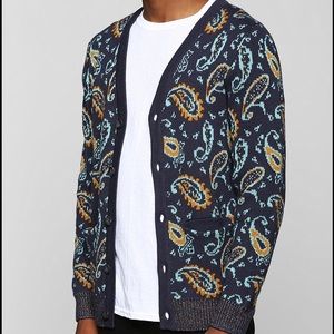 Paisley Knit Cardigan by Urban Outfitters