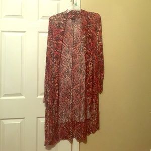 Rue21 Long length, long sleeve cover up XL