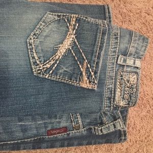 Silver jeans. Tuesday boot cut. Size 32.